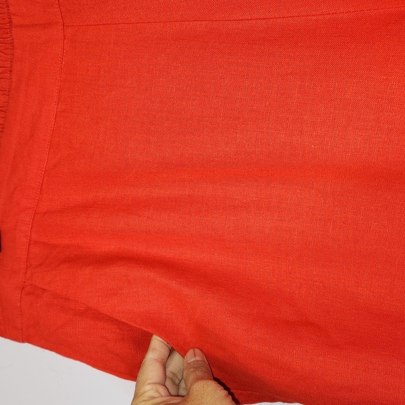 CHICO'S 100% Linen Womens Wide-Leg Pants, Size 14 - Picture 2 of 10